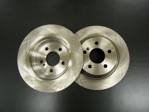 画像1: W203 Cクラス ワゴン リアブレーキローター 左右 